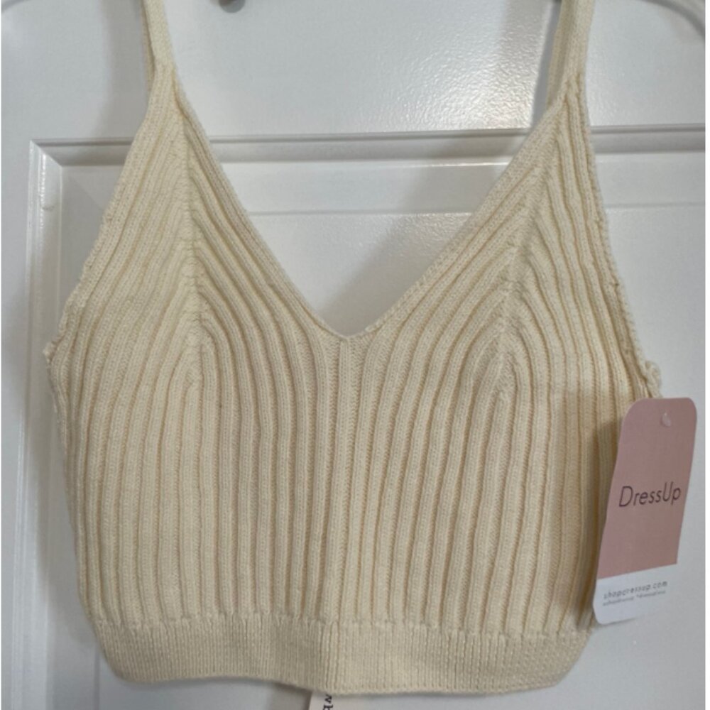 NWT Dress Up Crop Top